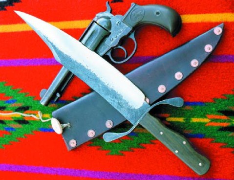 Боуи в ньюорлеанском стиле, изготовленный фирмой IDAHO KNIFEWORKS