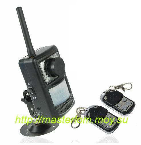 Охранное устройство GSM MMS SMS с пультом управления