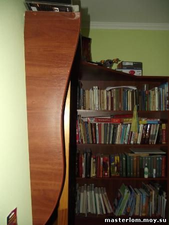 Книжный шкаф своими руками
